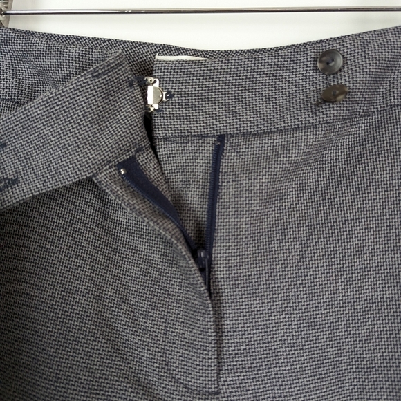 Pendleton Savvy Stretch Wool Dress Pants Slacks 10 Navy Blue Gray Straight Leg - Picture 9 of 12
